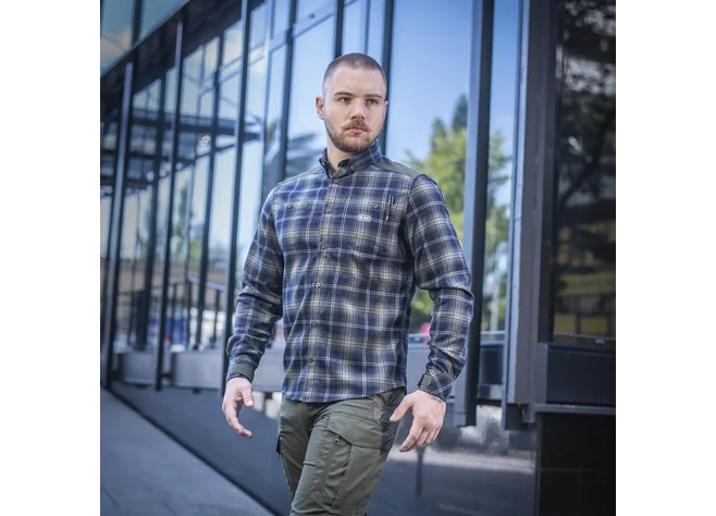 Сорочка M-Tac Redneck Shirt Olive/Navy Blue Фото 2